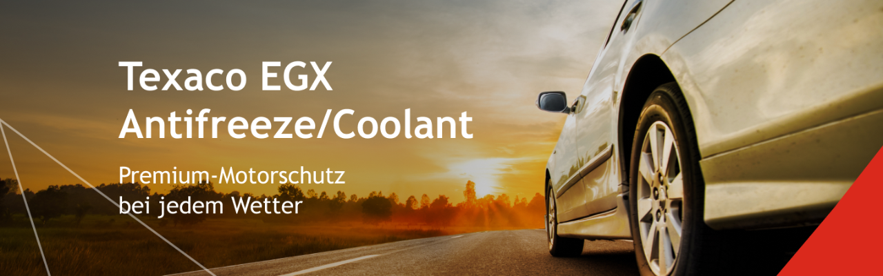 Texaco EGX Antifreeze/Coolant - Premium-Motorschutz bei jedem Wetter 